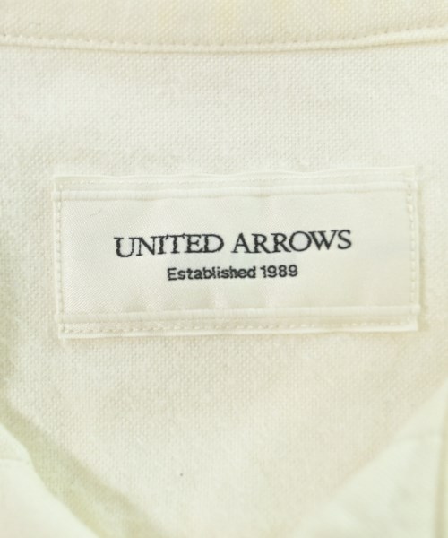 UNITED ARROWS（ユナイテッドアローズ）カジュアルシャツ 白 サイズ:M メンズ/2200617808022