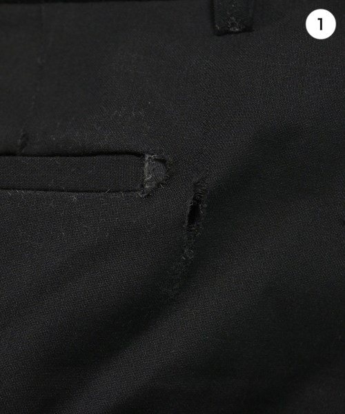 UNITED ARROWS（ユナイテッドアローズ）スラックス 黒 サイズ:M メンズ/2200618182015