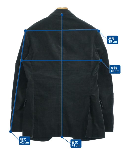 UNITED ARROWS（ユナイテッドアローズ）カジュアルジャケット 黒 サイズ:46(M位) メンズ/2200618595068