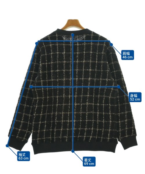 UNITED ARROWS（ユナイテッドアローズ）ニット・セーター 黒 サイズ:M メンズ/2200610100048