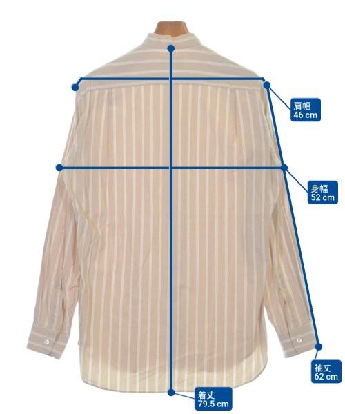 UNITED ARROWS（ユナイテッドアローズ）カジュアルシャツ ベージュ サイズ:M メンズ/2200617167082