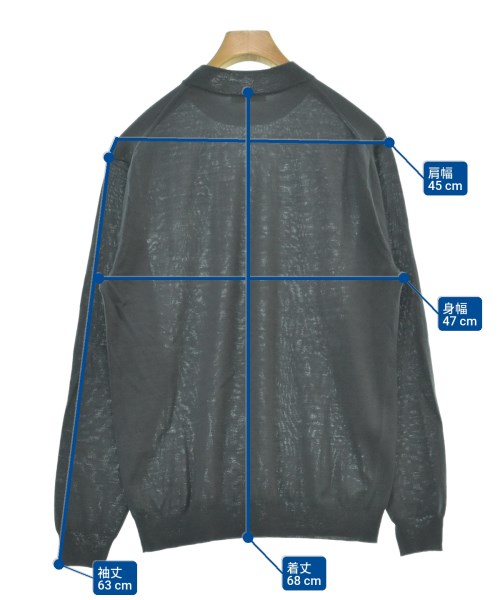 UNITED ARROWS（ユナイテッドアローズ）ニット・セーター グレー サイズ:L メンズ/2200620392051