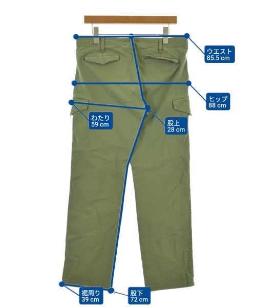 UNITED ARROWS（ユナイテッドアローズ）カーゴパンツ カーキ サイズ:48(L位) メンズ/2200620494168
