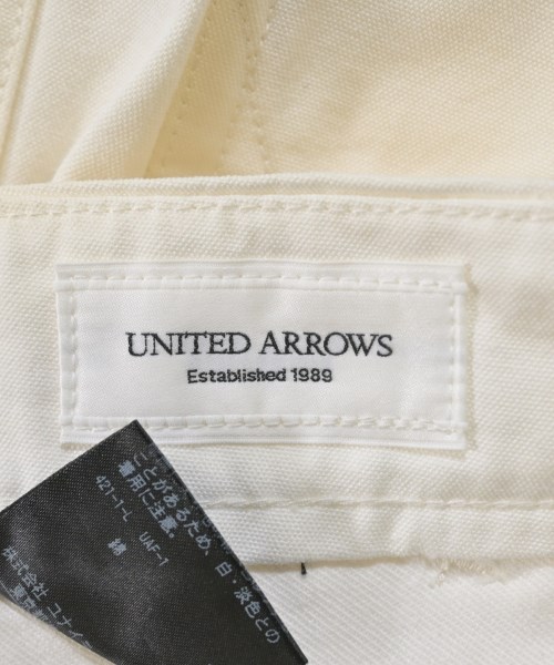 UNITED ARROWS（ユナイテッドアローズ）カーゴパンツ 白 サイズ:S メンズ/2200620851107