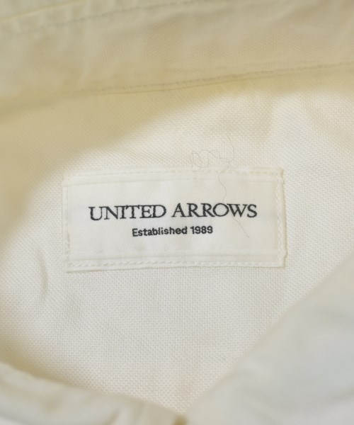 UNITED ARROWS（ユナイテッドアローズ）カジュアルシャツ 白 サイズ:S メンズ/2200620851145