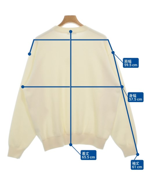 UNITED ARROWS（ユナイテッドアローズ）ニット・セーター 白 サイズ:XL メンズ/2200621044034