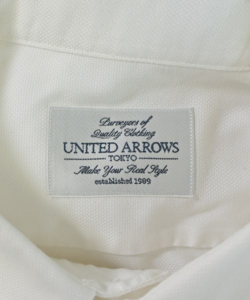UNITED ARROWS（ユナイテッドアローズ）カジュアルシャツ 白 サイズ:41(XL位) メンズ/2200673747013