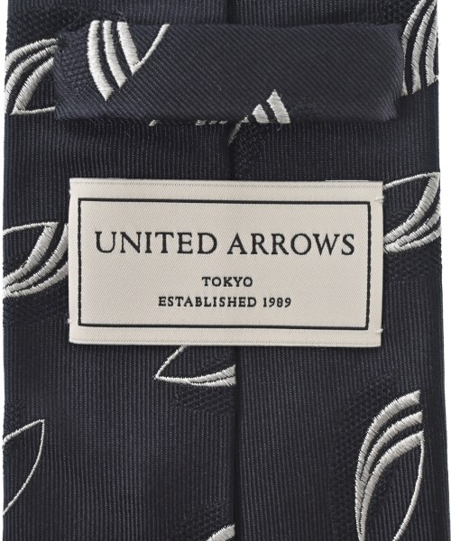 UNITED ARROWS（ユナイテッドアローズ）ネクタイ 黒 サイズ:- メンズ/2200676168051
