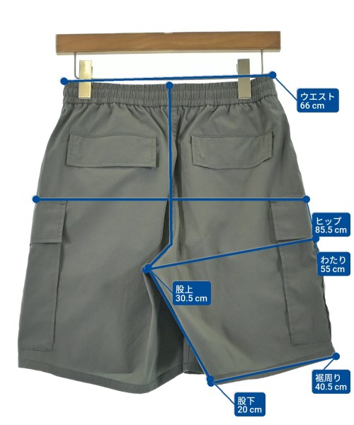 UNITED ARROWS（ユナイテッドアローズ）ショートパンツ グレー サイズ:S メンズ/2200675297066