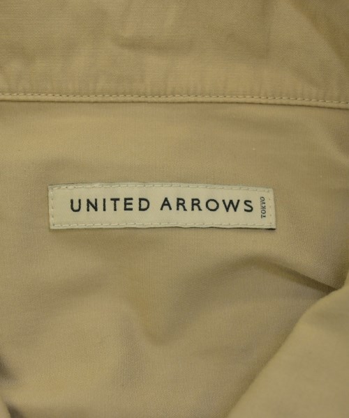 UNITED ARROWS（ユナイテッドアローズ）カジュアルシャツ ベージュ サイズ:S メンズ/2200677223049