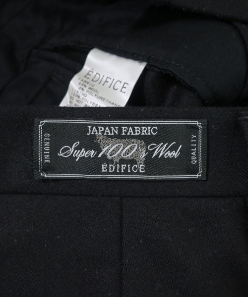 EDIFICE（エディフィス）スラックス 黒 サイズ:44(S位) メンズ/2200671333140