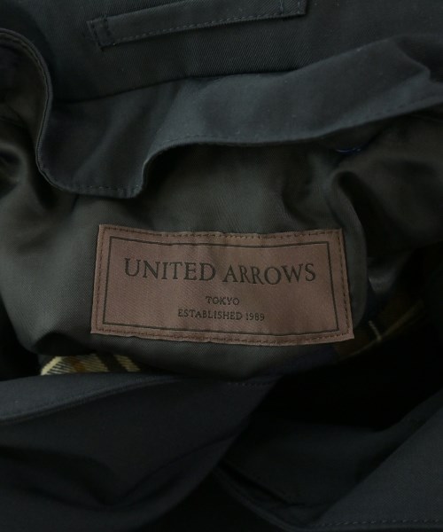 UNITED ARROWS（ユナイテッドアローズ）ステンカラーコート 紺 サイズ:M メンズ/2200673585028
