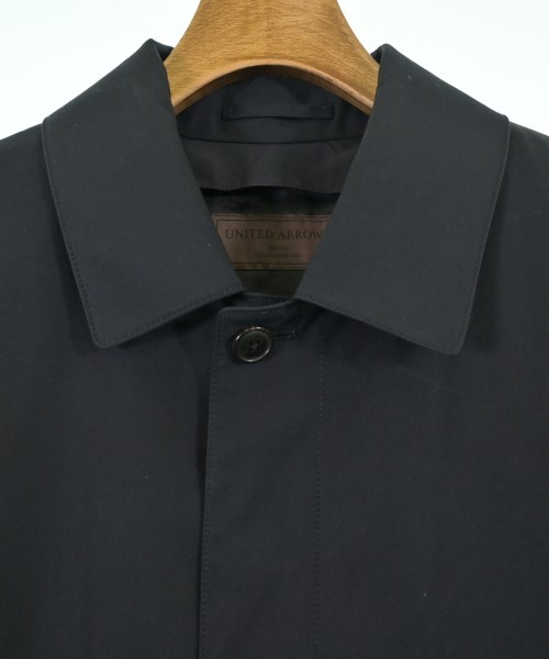 UNITED ARROWS（ユナイテッドアローズ）ステンカラーコート 紺 サイズ:M メンズ/2200673585028