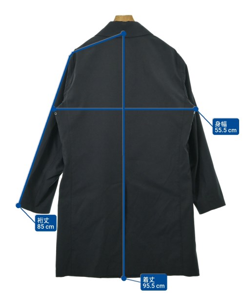 UNITED ARROWS（ユナイテッドアローズ）ステンカラーコート 紺 サイズ:M メンズ/2200673585028