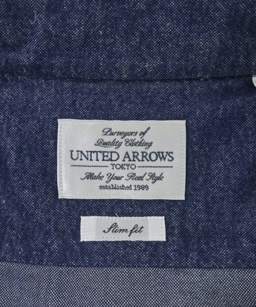 UNITED ARROWS（ユナイテッドアローズ）カジュアルシャツ 青 サイズ:L メンズ/2200677731032