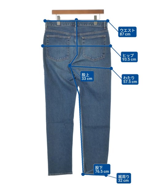 UNITED ARROWS（ユナイテッドアローズ）デニムパンツ 青 サイズ:L メンズ/2200674179288