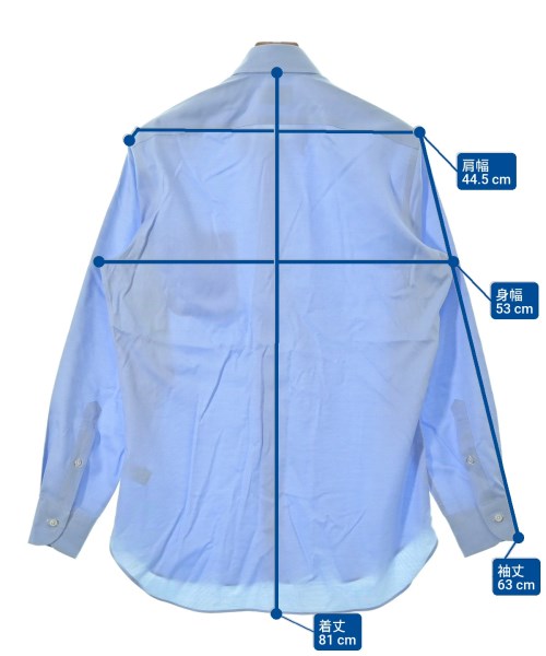 UNITED ARROWS（ユナイテッドアローズ）カジュアルシャツ 青 サイズ:40(L位) メンズ/2200671762025