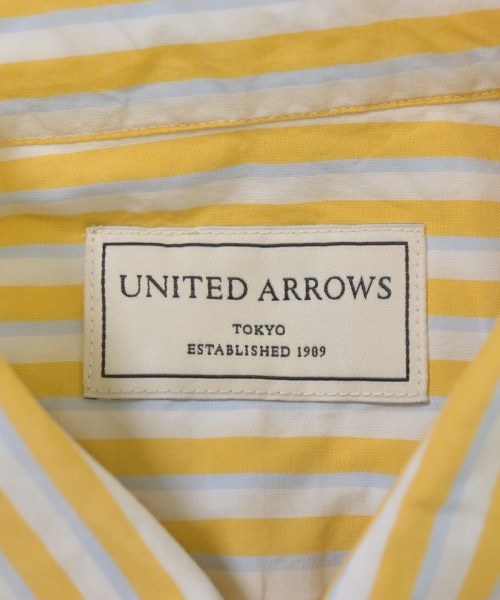 UNITED ARROWS（ユナイテッドアローズ）カジュアルシャツ 黄 サイズ:S メンズ/2200678879054
