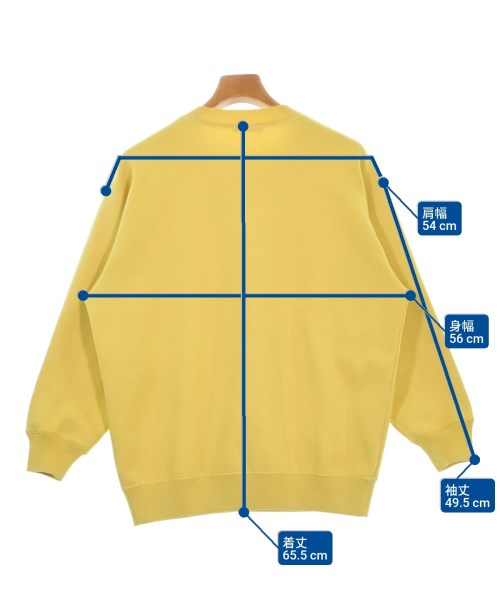 UNITED ARROWS（ユナイテッドアローズ）スウェット 黄 サイズ:M メンズ/2200678513026
