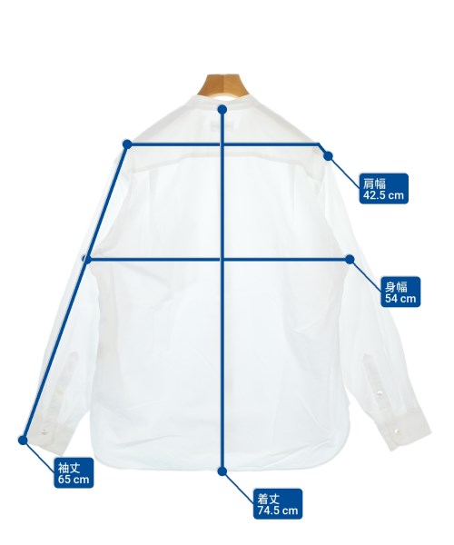 UNITED ARROWS（ユナイテッドアローズ）カジュアルシャツ 白 サイズ:L メンズ/2200677927169