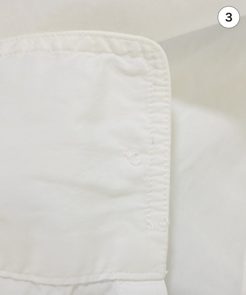 UNITED ARROWS（ユナイテッドアローズ）カジュアルシャツ 白 サイズ:L メンズ/2200680485052