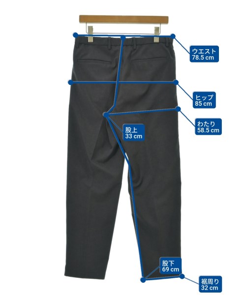 UNITED ARROWS（ユナイテッドアローズ）スラックス グレー サイズ:M メンズ/2200679901112