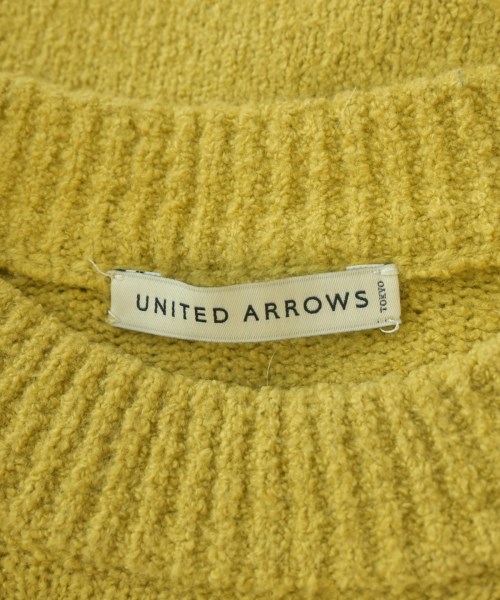 UNITED ARROWS（ユナイテッドアローズ）ニット・セーター 黄 サイズ:M メンズ/2200688970055