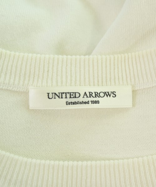 UNITED ARROWS（ユナイテッドアローズ）ニット・セーター 白 サイズ:L メンズ/2200690515138