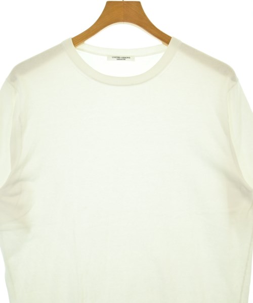 UNITED ARROWS（ユナイテッドアローズ）ニット・セーター 白 サイズ:L メンズ/2200690515138