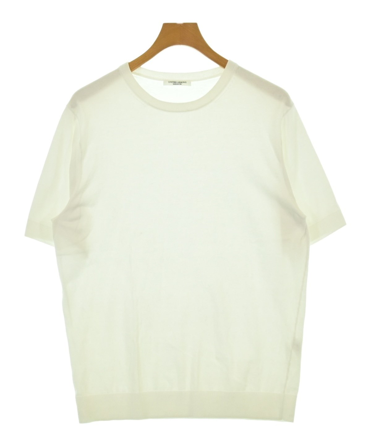 UNITED ARROWS（ユナイテッドアローズ）ニット・セーター 白 サイズ:L