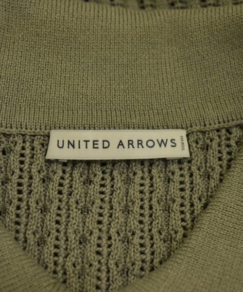 UNITED ARROWS（ユナイテッドアローズ）ニット・セーター カーキ サイズ:L メンズ/2200693680161