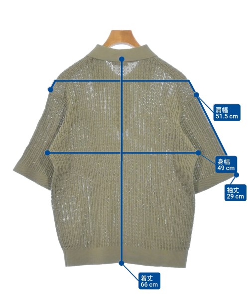 UNITED ARROWS（ユナイテッドアローズ）ニット・セーター カーキ サイズ:L メンズ/2200693680161