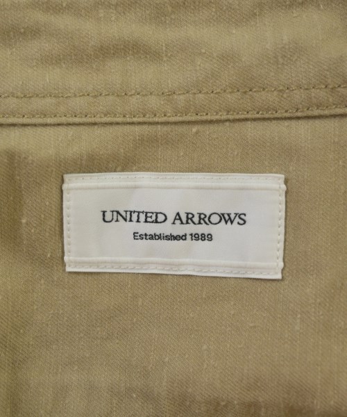 UNITED ARROWS（ユナイテッドアローズ）カジュアルシャツ カーキ サイズ:L メンズ/2200693317081