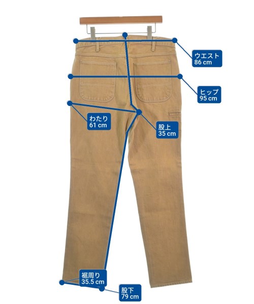 UNITED ARROWS（ユナイテッドアローズ）デニムパンツ 茶 サイズ:L メンズ/2200693317135