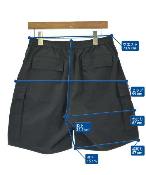UNITED ARROWS（ユナイテッドアローズ）ショートパンツ 黒 サイズ:L メンズ/2200693949213