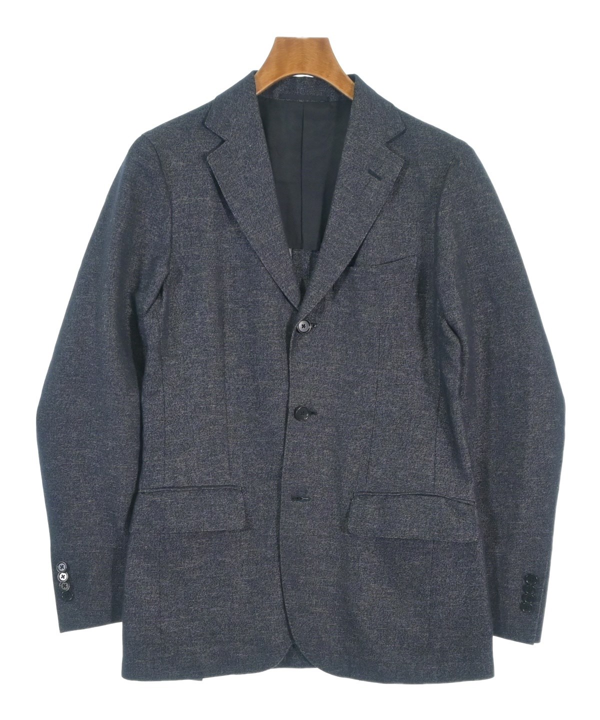 【未使用/定価5万】ユナイテッドアローズ テーラードジャケット TEGE 44 UNITED ARROWS（ユナイテッドアローズ）テーラードジャケット 紺
