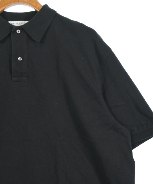 UNITED ARROWS（ユナイテッドアローズ）ポロシャツ 黒 サイズ:M メンズ/2200695424107