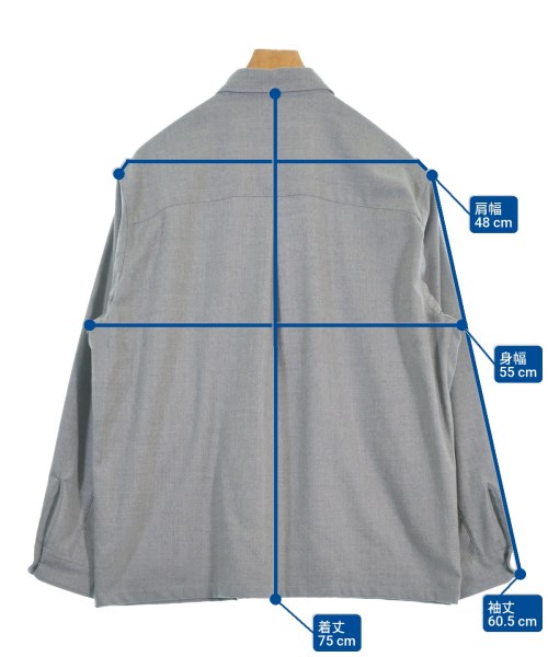 UNITED ARROWS（ユナイテッドアローズ）カジュアルシャツ グレー サイズ:-(M位) メンズ/2200695538026