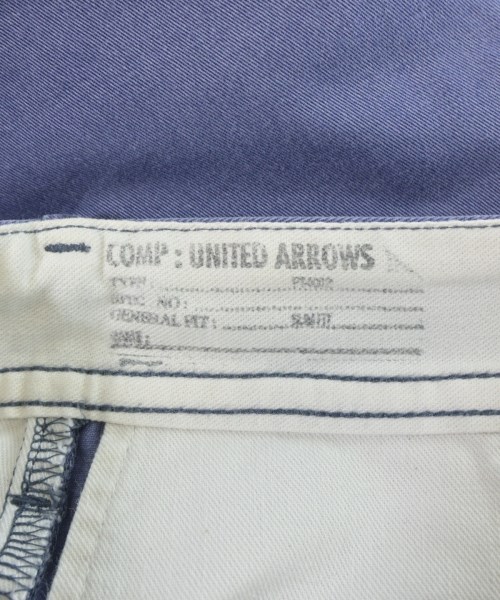 UNITED ARROWS（ユナイテッドアローズ）チノパン 青 サイズ:44(S位) メンズ/2200696191015