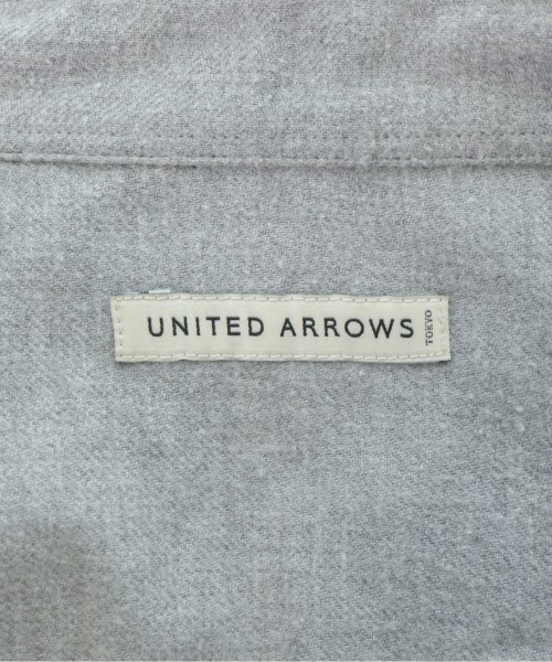 UNITED ARROWS（ユナイテッドアローズ）カジュアルシャツ グレー サイズ:M メンズ/2200696191039