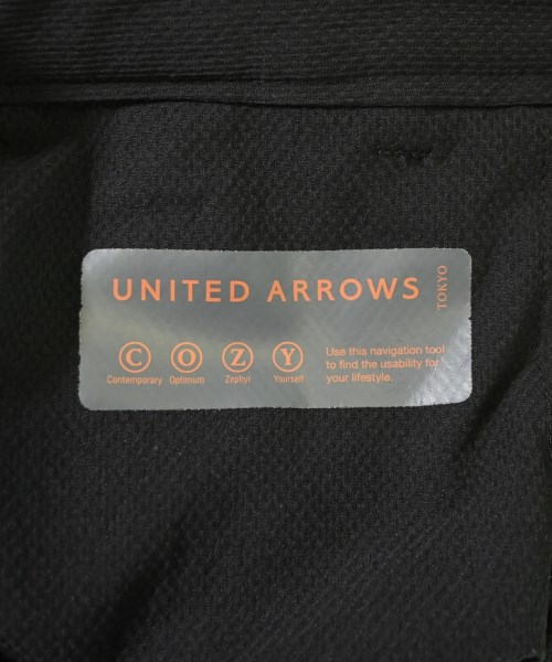 UNITED ARROWS（ユナイテッドアローズ）スラックス 黒 サイズ:M メンズ/2200693442066