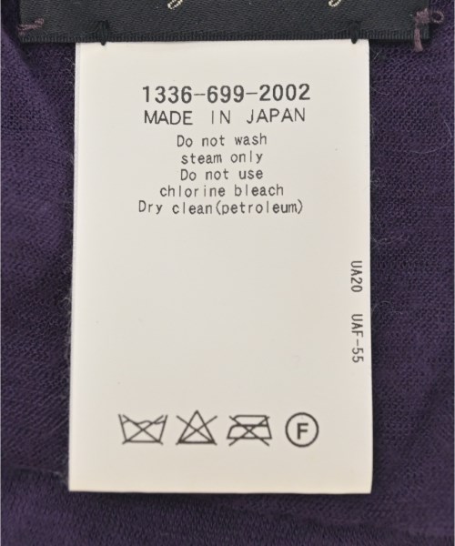 UNITED ARROWS（ユナイテッドアローズ）マフラー 紫 サイズ:- メンズ/2200696902147