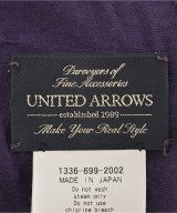 UNITED ARROWS（ユナイテッドアローズ）マフラー 紫 サイズ:- メンズ/2200696902147
