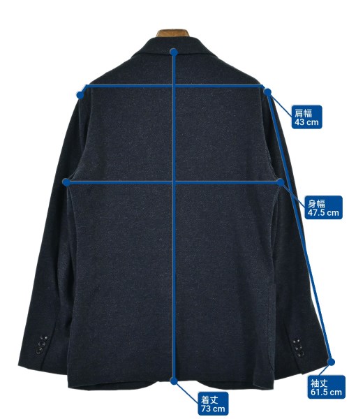 UNITED ARROWS（ユナイテッドアローズ）ジャケット 紺 サイズ:48(L位) メンズ/2200697668035