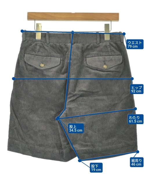 UNITED ARROWS（ユナイテッドアローズ）ショートパンツ グレー サイズ:M メンズ/2200697809025