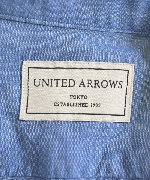 UNITED ARROWS（ユナイテッドアローズ）カジュアルシャツ 青 サイズ:38(S位) メンズ/2200691798066