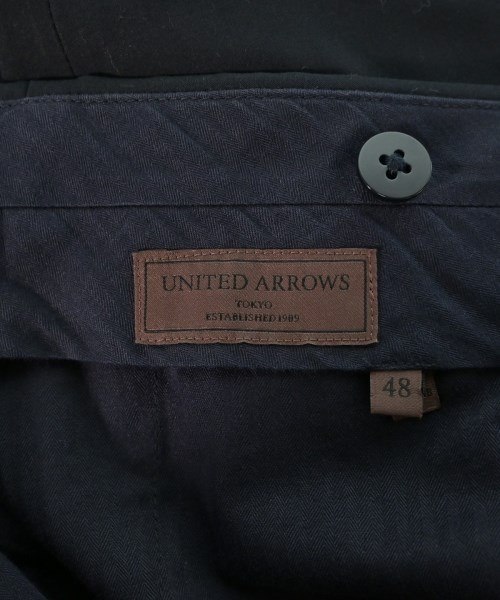 UNITED ARROWS（ユナイテッドアローズ）スラックス 紺 サイズ:48(L位) メンズ/2200691798134