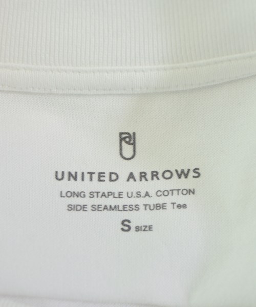 UNITED ARROWS（ユナイテッドアローズ）Tシャツ・カットソー 白 サイズ:S メンズ/2200694410088