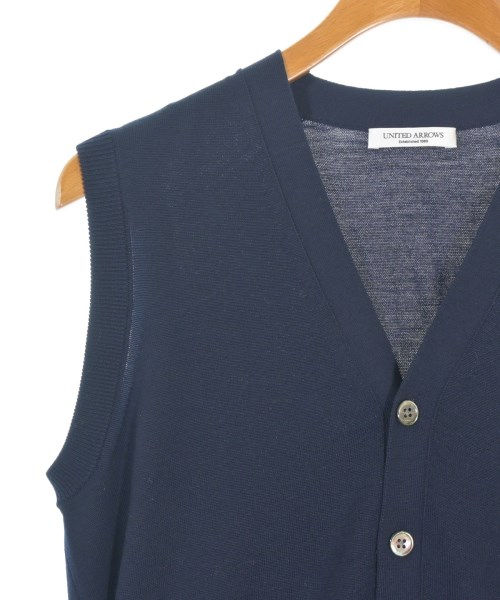 UNITED ARROWS（ユナイテッドアローズ）ベスト 紺 サイズ:S メンズ/2200698704015