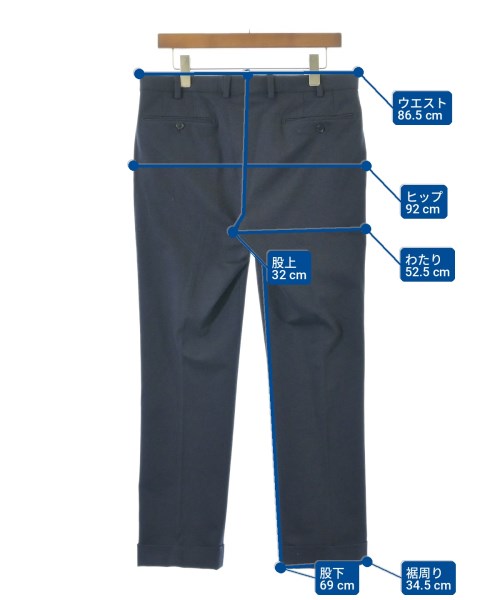 UNITED ARROWS（ユナイテッドアローズ）スラックス 紺 サイズ:48(L位) メンズ/2200695317027